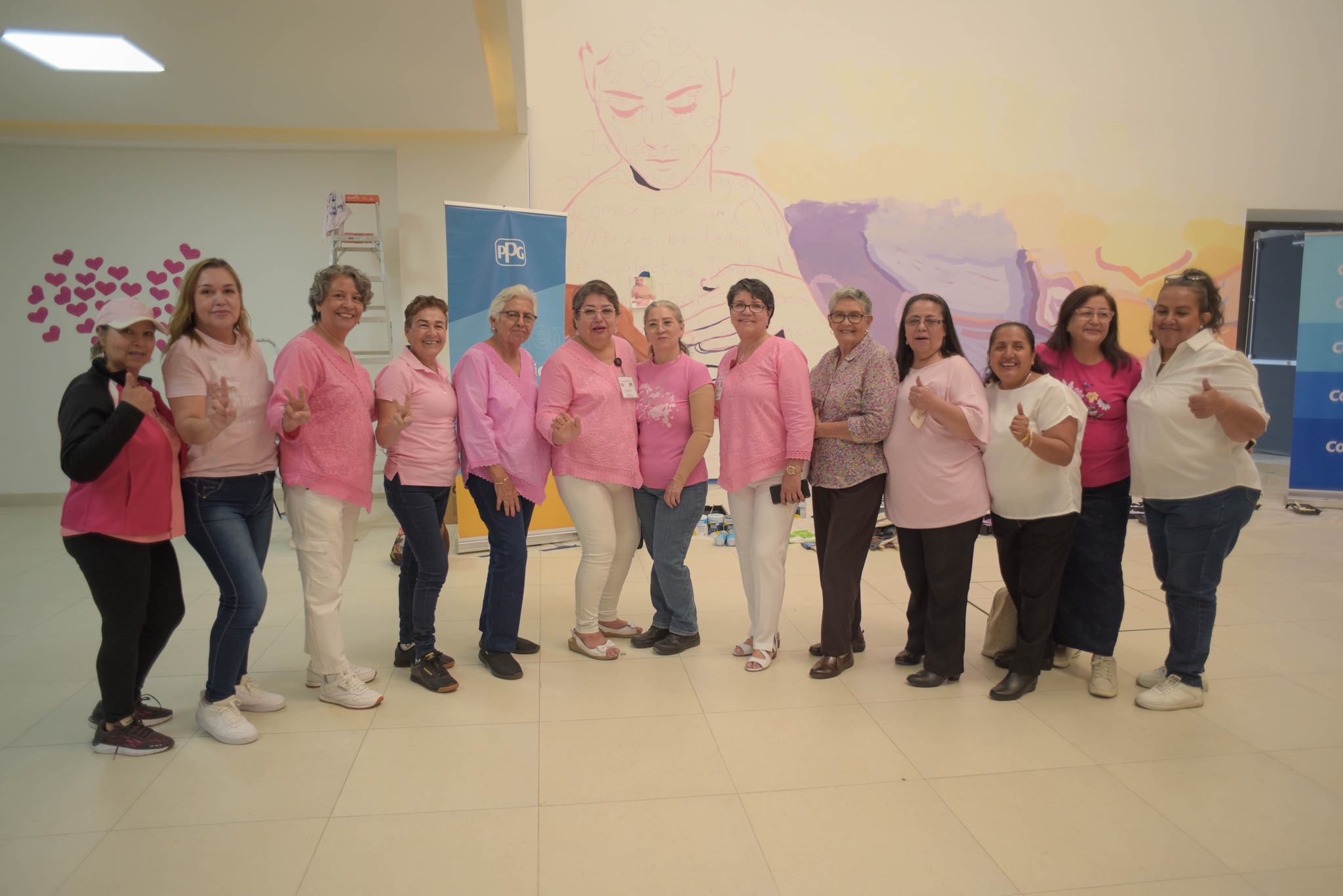 Mural Del Cáncer de Mama 2025 - 22/Oct/2025 - foto 1