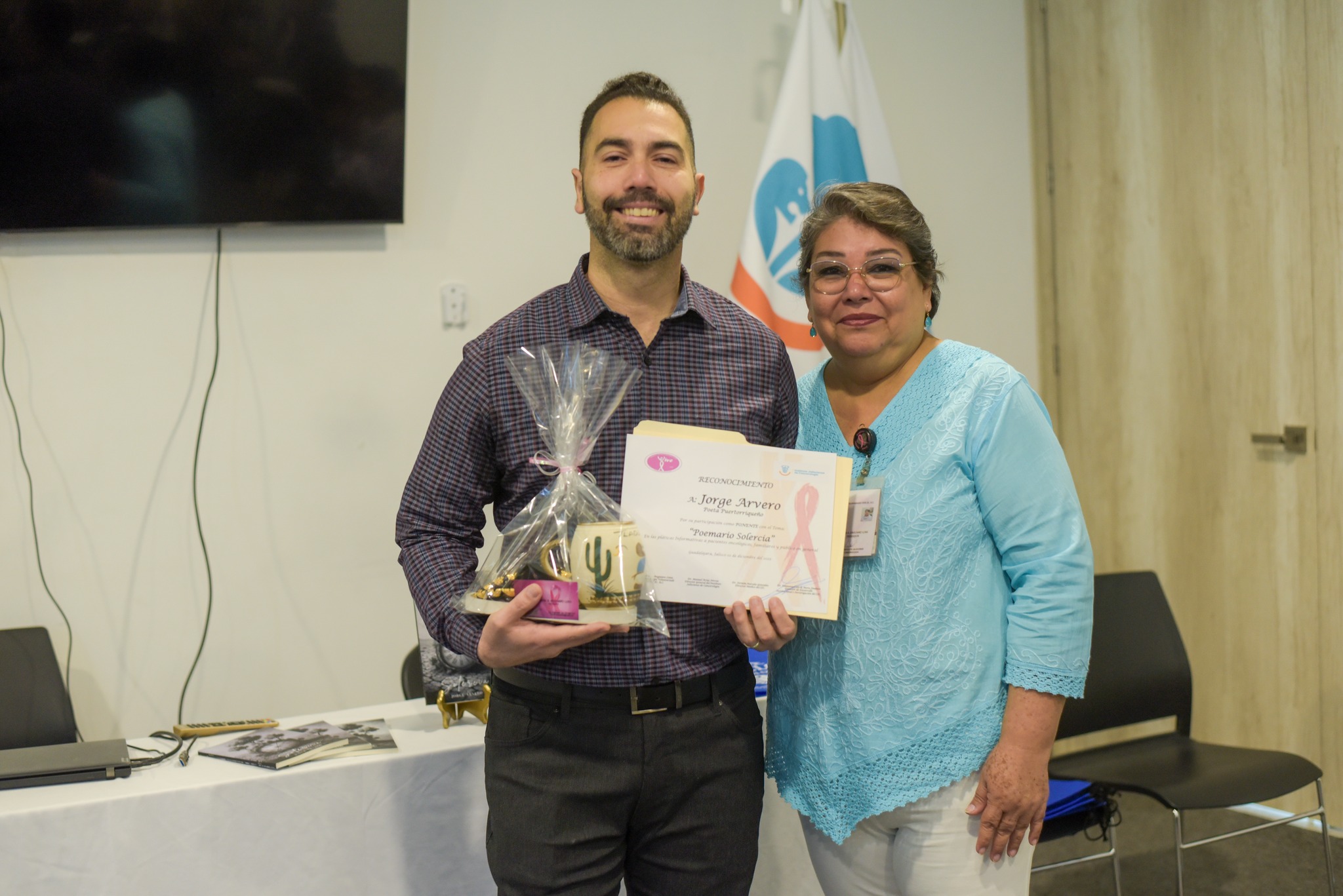 Visita del Poeta Jorge Arvelo al IJC 2025 - 01/Dic/20215 - foto 2