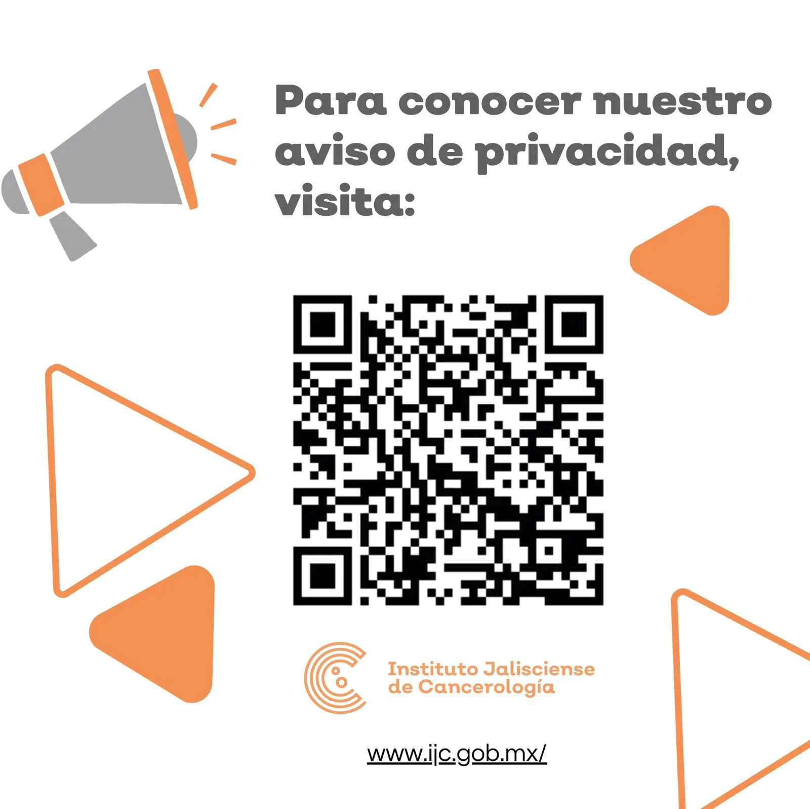 Código QR que dirige al aviso de privacidad